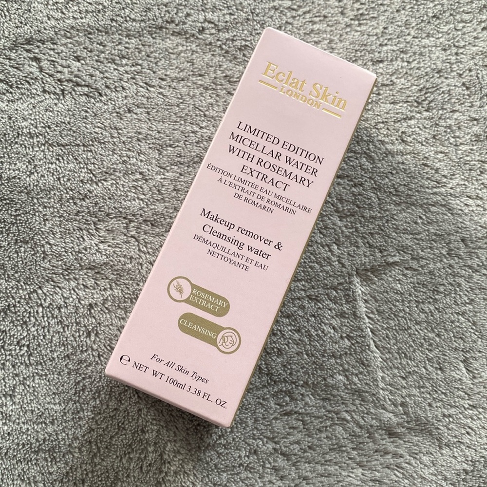 Eclat Skin - Limited Edition Micellar Water with Rosemary Extract